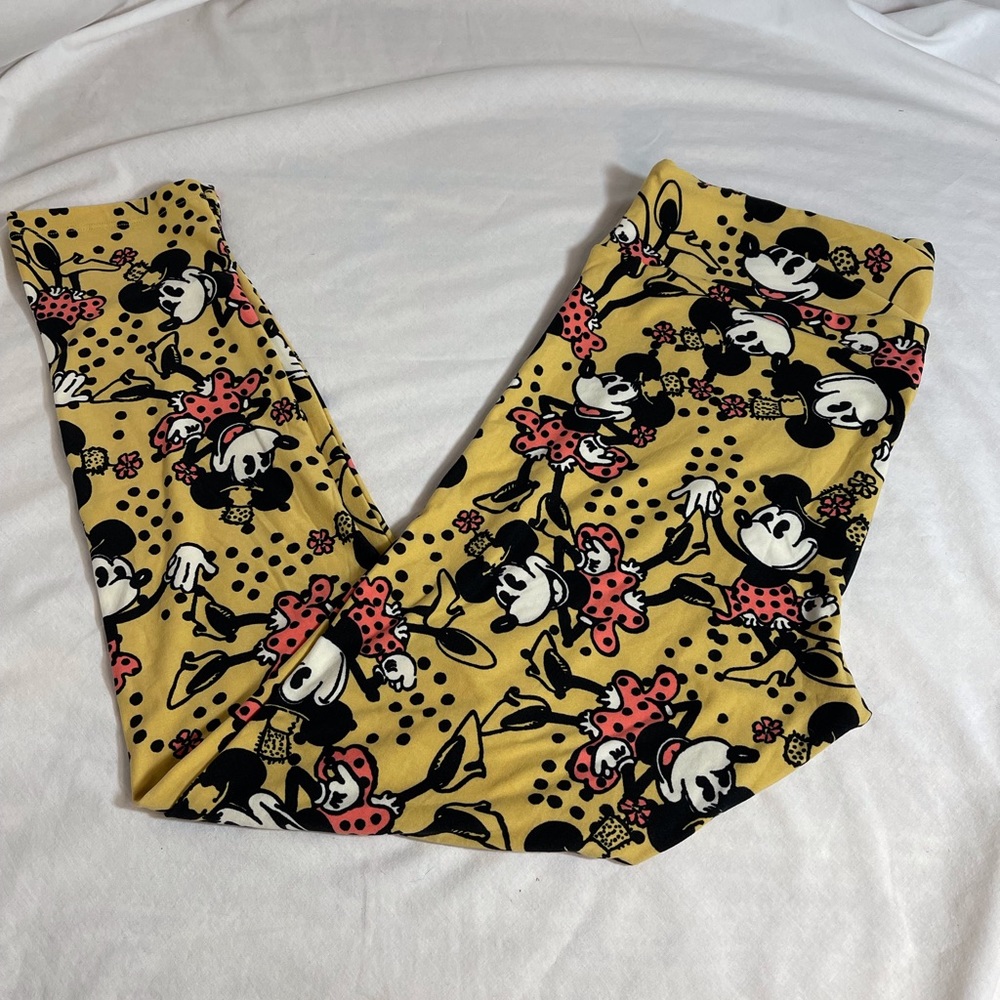 Lularoe Disney Collection leggings vintage Minnie